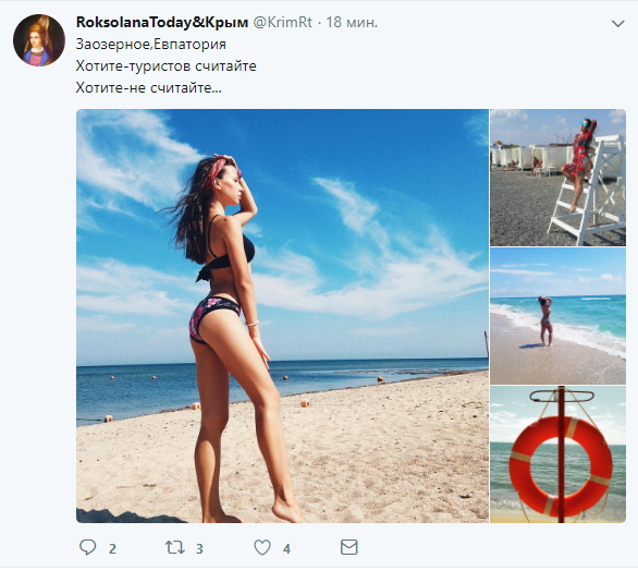 &quot;Идем на рекорды&quot; в сети показали грустные фото курортов в Крыму