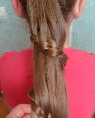 колосок по всей длине