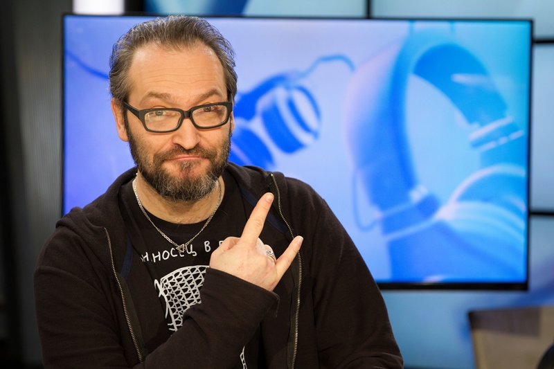 Телеведущий Михаил Козырев