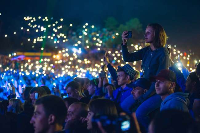 "Квартал 95" в День Независимости побил свой же рекорд по количеству зрителей (фото, видео)