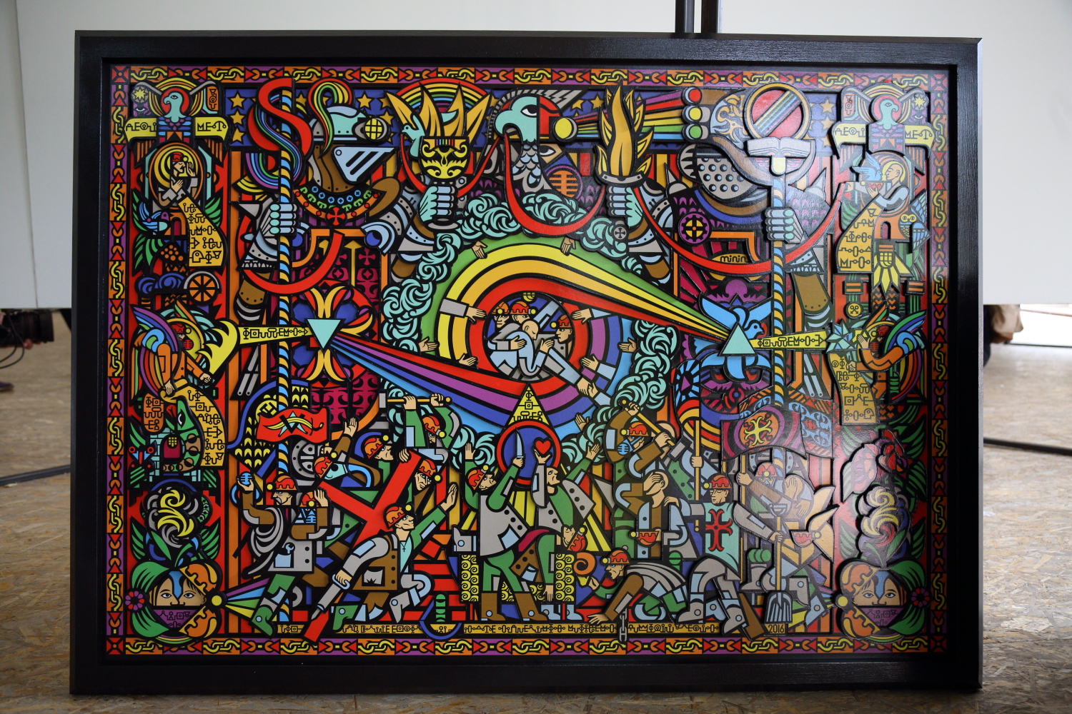 "Шахтерская" тематика в работах Романа Минина (Виталий Носач, Styler.rbc.ua)