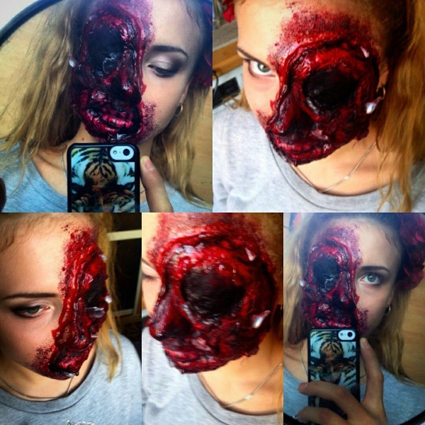 Макияж на Хэллоуин-2016: оригинальные идеи с фото и видео
