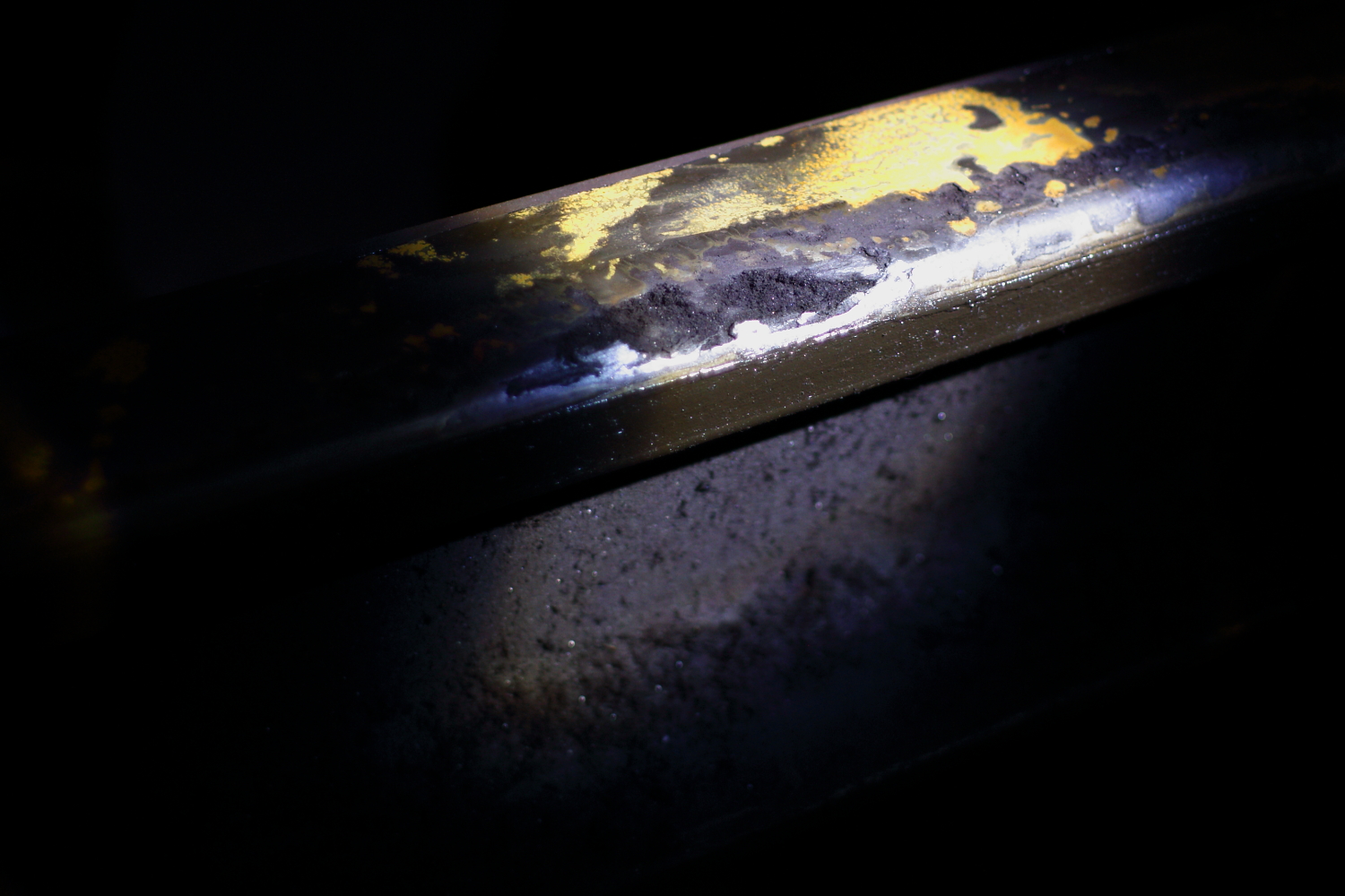 Поврежденные рельсы в киевском метрополитене