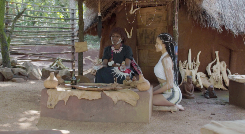 Украинская певица устроила дикие танцы с гепардом в самом сердце Африки (видео)