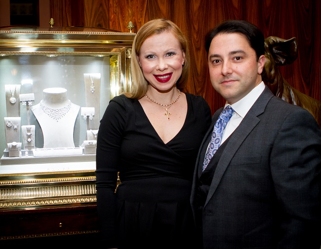 Фото: Оксана Баюл з чоловіком