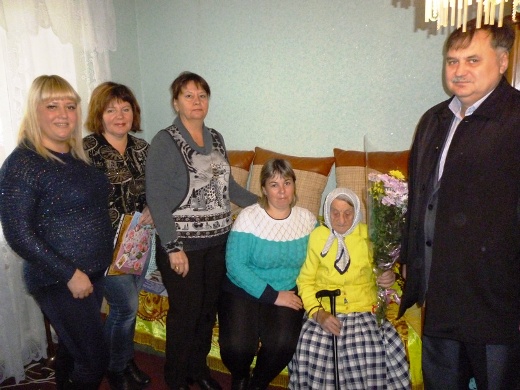 В Одесі довгожителька відзначила 100-річний ювілей