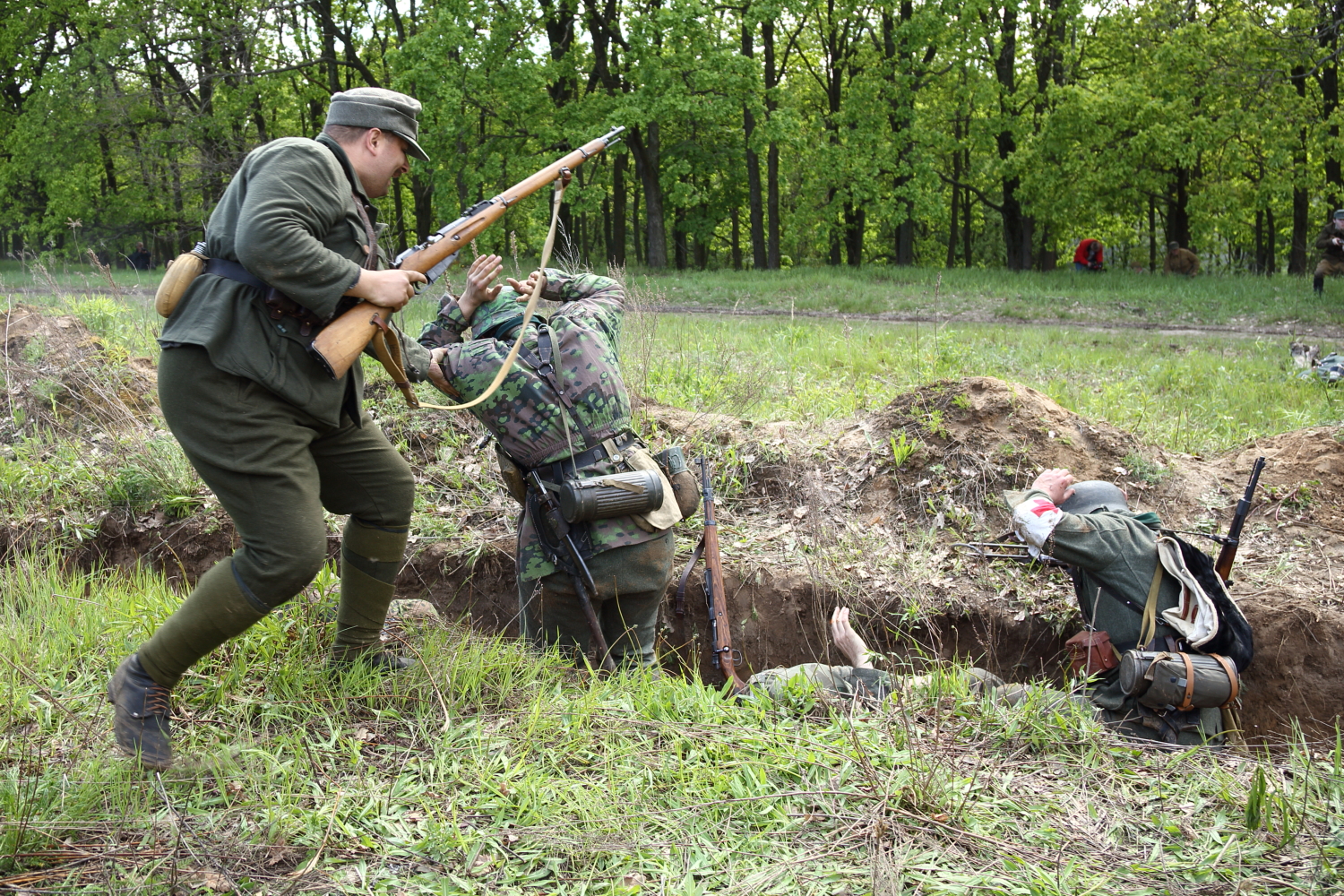 В Киеве прошел фестиваль “Перемога.ua”: фоторепортаж с места реконструкции Киев Пирогово Перемога.ua