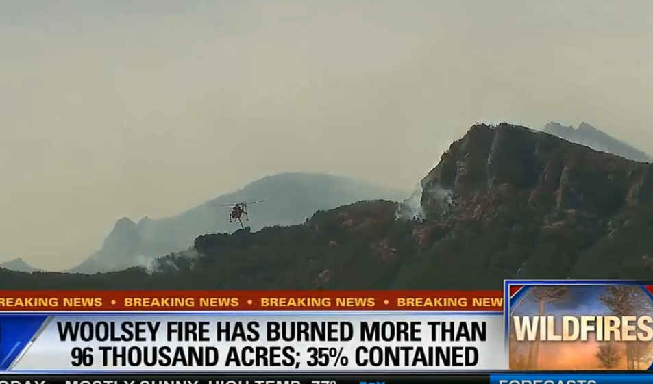 Пожары в Калифорнии: в сети показали видео масштабной огненной стихии в Малибу