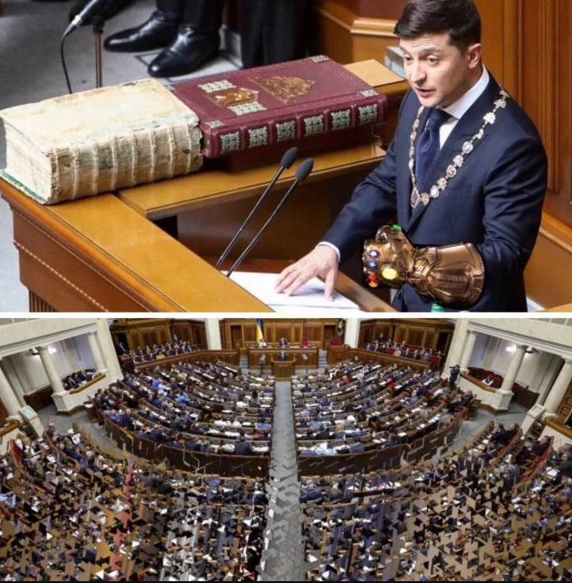 Инаугурация Зеленского: сеть &quot;взорвалась&quot; фотожабами