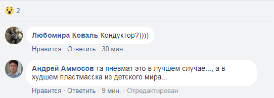 "Кондуктор?" У київській маршрутці помітили чоловіка з пістолетом (фото)