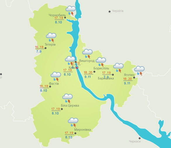 Дожди и порывистый ветер: синоптики предупредили украинцев о новой непогоде