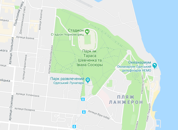 &quot;Флешмоб&quot; в Google Maps триває: в Одесі Труханову &quot;подарували&quot; цвинтар
