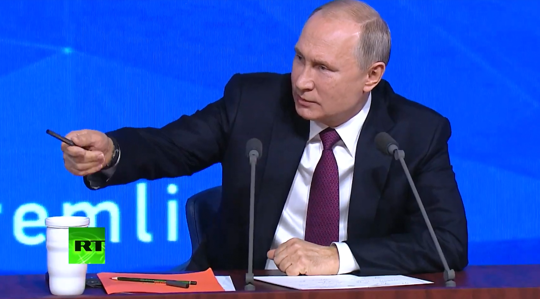 "Хотите скандала?" Путин испугался украинского журналиста