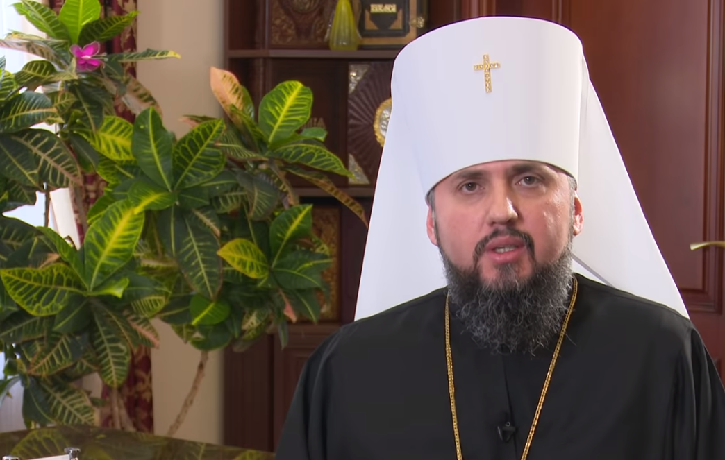 Епифаний обратился к украинцам накануне Нового года и Рождества (видео)