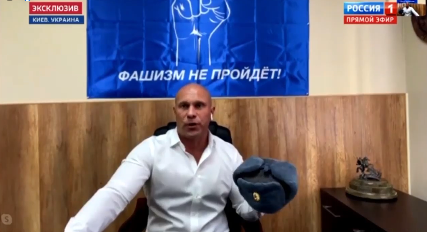 Кива розповів в ефірі росТБ про "процвітаючий фашизм" в Україні: "зігуючі натовпи" (відео)