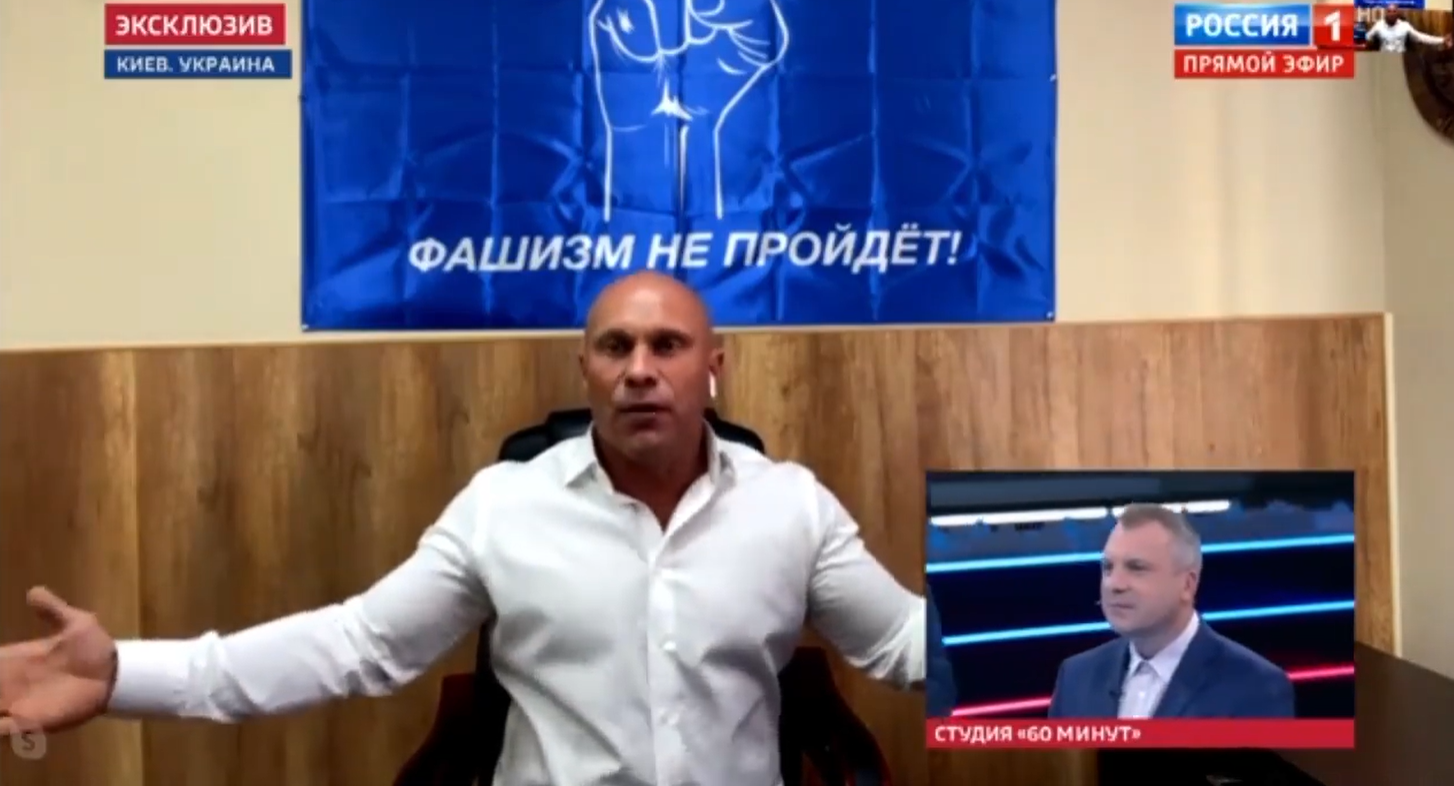 Кива розповів в ефірі росТБ про "процвітаючий фашизм" в Україні: "зігуючі натовпи" (відео)