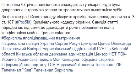 П'яний грабіжник жорстоко побив пенсіонерку через велосипед: подібності інциденту