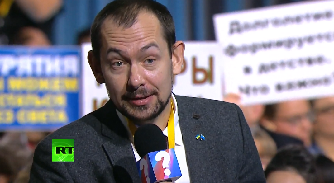 "Хотите скандала?" Путин испугался украинского журналиста