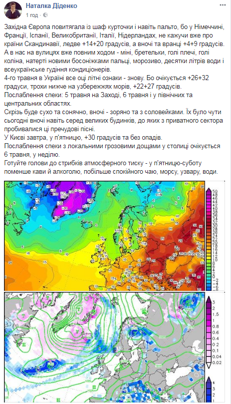 "Готуйте голови": українцям розповіли, коли чекати ослаблення спеки і дощів