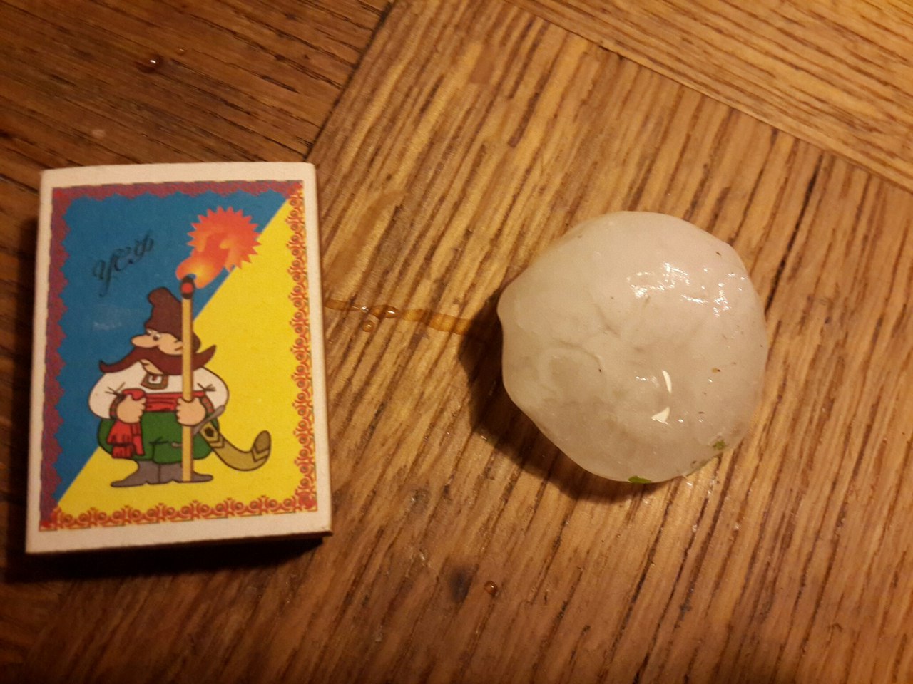 На Сумщине выпал град размером с яйцо