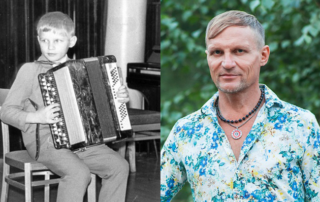 Олег Скрипка в детстве