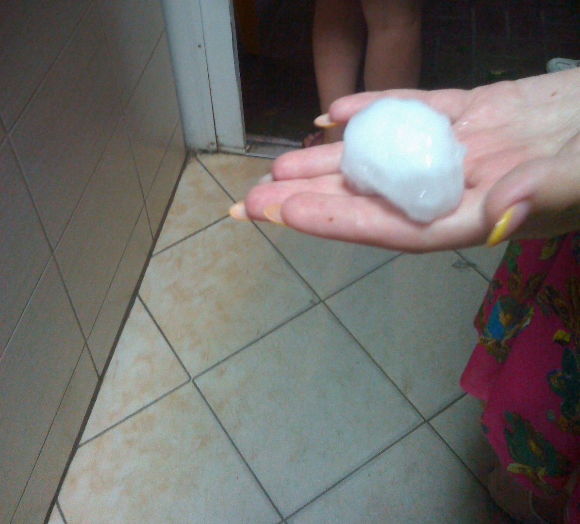 На Сумщине выпал град размером с яйцо