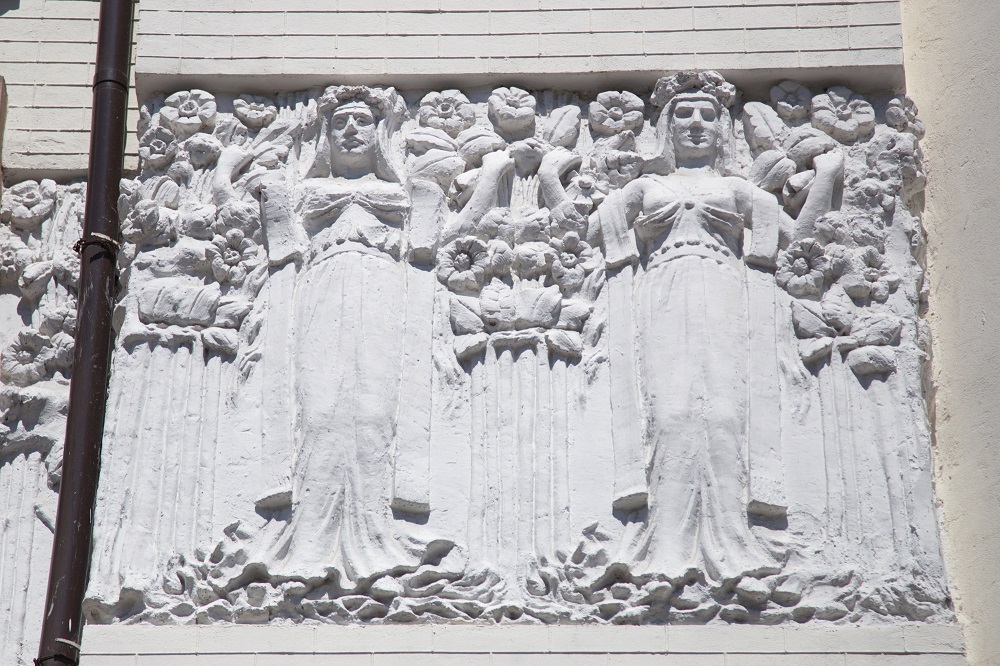 Фасад особняка Щлейфера в Киеве украшен сложной лепниной