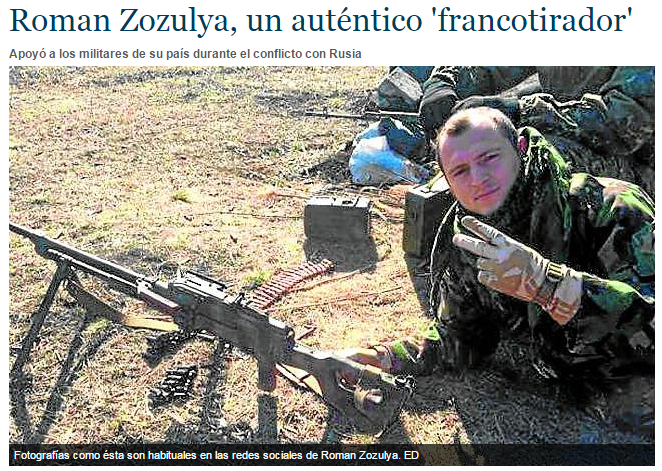 Испанские СМИ дали украинскому футболисту прозвище, связанное с АТО