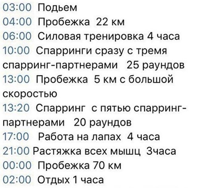 Ломаченко поделился своим "нечеловеческим" графиком тренировок