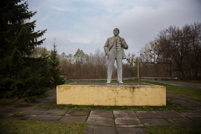 Пам'ятник Леніну в Чорнобилі