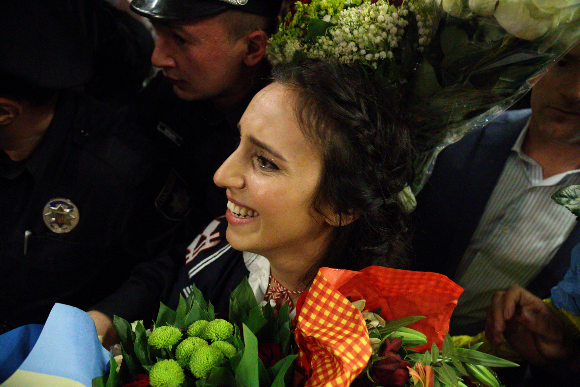 Возвращение Джамалы: как победительницу Евровидения встречали в Киеве Евровидение Джамала Киев фото