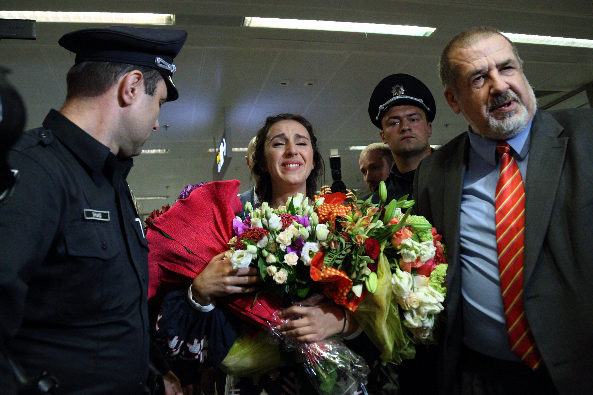 Возвращение Джамалы: как победительницу Евровидения встречали в Киеве Евровидение Джамала Киев фото