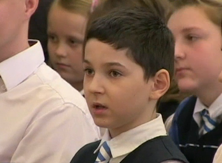 Камиль на вручении диплома в школе, Польша, Люблин