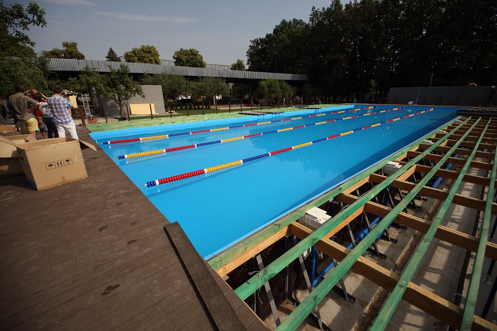 Спортивный бассейн на ВДНХ