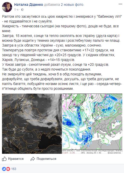 "Рахат-лукум": синоптик рассказала, когда страну охватит тепло