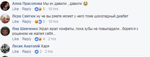 "Шоколадний діабет": в мережі підняли на сміх обличчя Семенченко