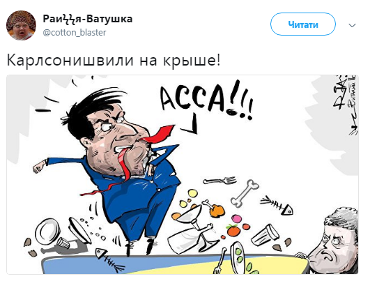 Задержание Саакашвили: бурная реакция соцсетей