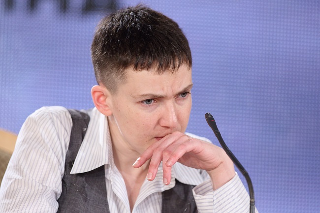 Надежда Савченко предлагает "не зацикливаться" на уже пройдённом этапе