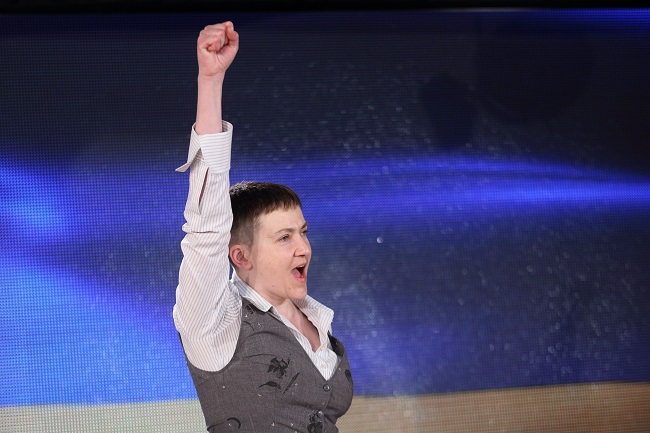 Савченко на пресс-конференции 27 мая