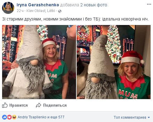 Собаки, эльфы и шампанское: как политики встретили Новый год 2018