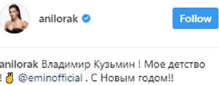 Скандальная Ани Лорак показала, как отметила Новый год (фото)