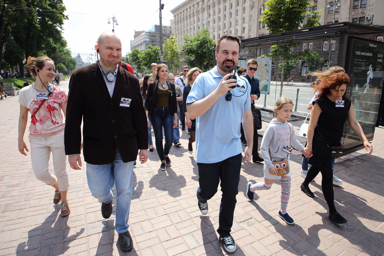 Віп-гід: Антон Лірник показав туристам справжній Київ