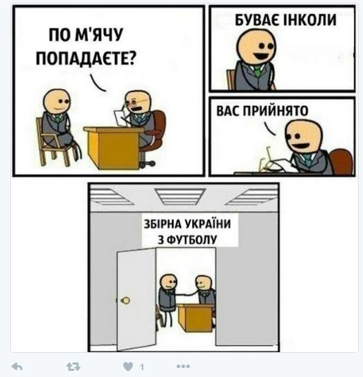 "Кохайтеся! Країні потрібні нові футболісти": соцсети об очередном поражении Украины на Евро 2016