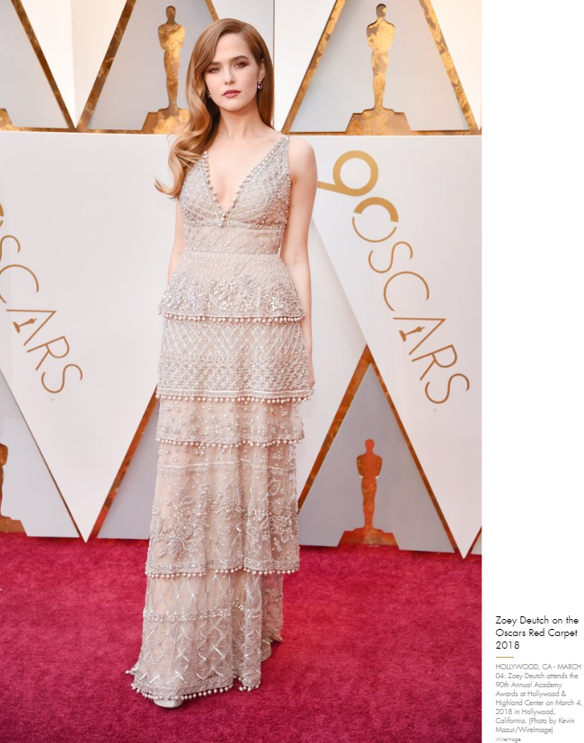 Зои Дойч на карсной дорожке