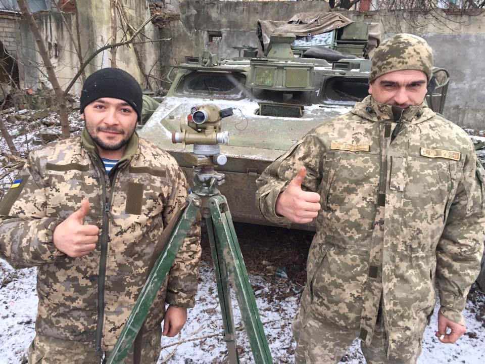 Бойцы АТО получили от волонтеров приборы, помогающие стать &quot;невидимками&quot;