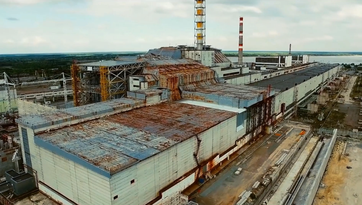 Вентиляционная труба на ЧАЭС