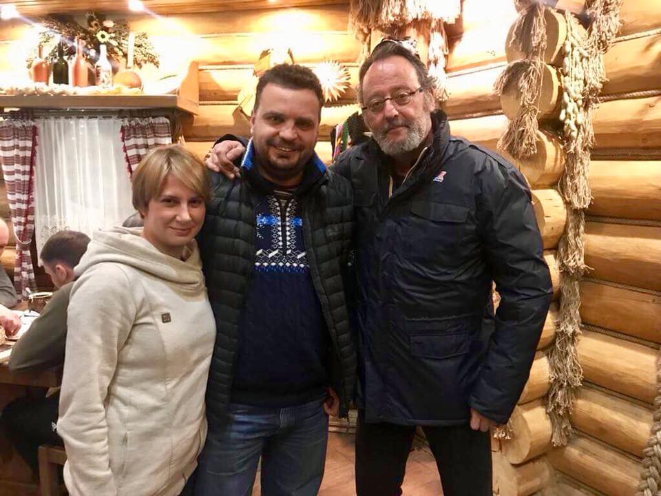 Жан Рено прибув на зйомки українського фільму (фото)