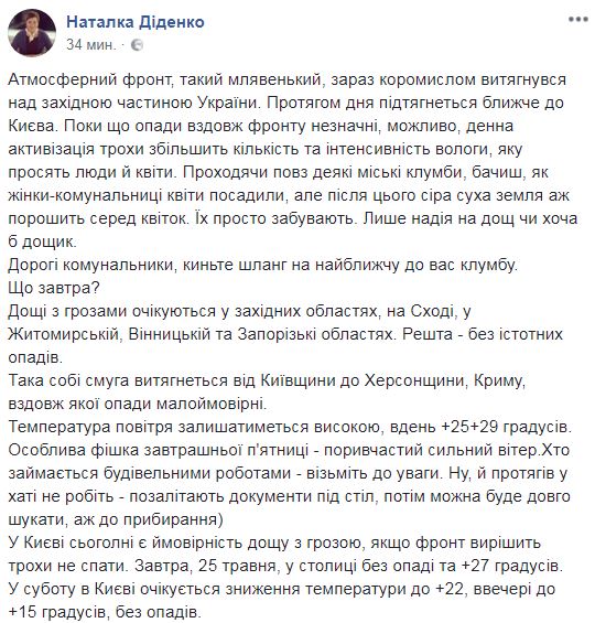 Атмосферный фронт: синоптик предупредила о сложной погоде