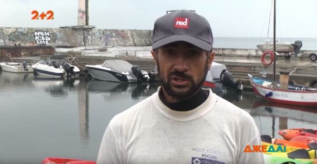 "В кармане было 430 грн": украинец три недели плыл из Киева в Одессу на доске (видео)