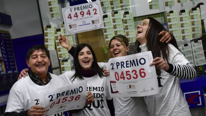 Победители ежегодной лотереи в Испании